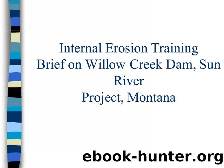 Clear water flow by Bureau of Reclamation