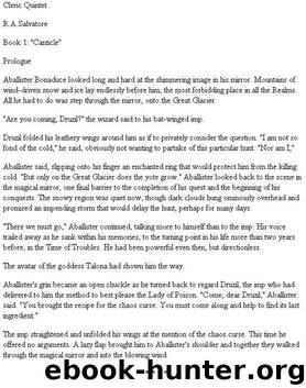 Cleric Quintet 01 - Canticle by Salvatore R.A