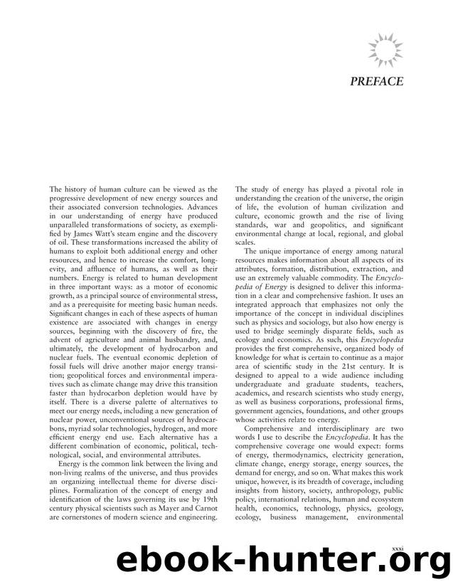 Cleveland by Elsevier Science Encyclopedia of Energy 6-VolSet