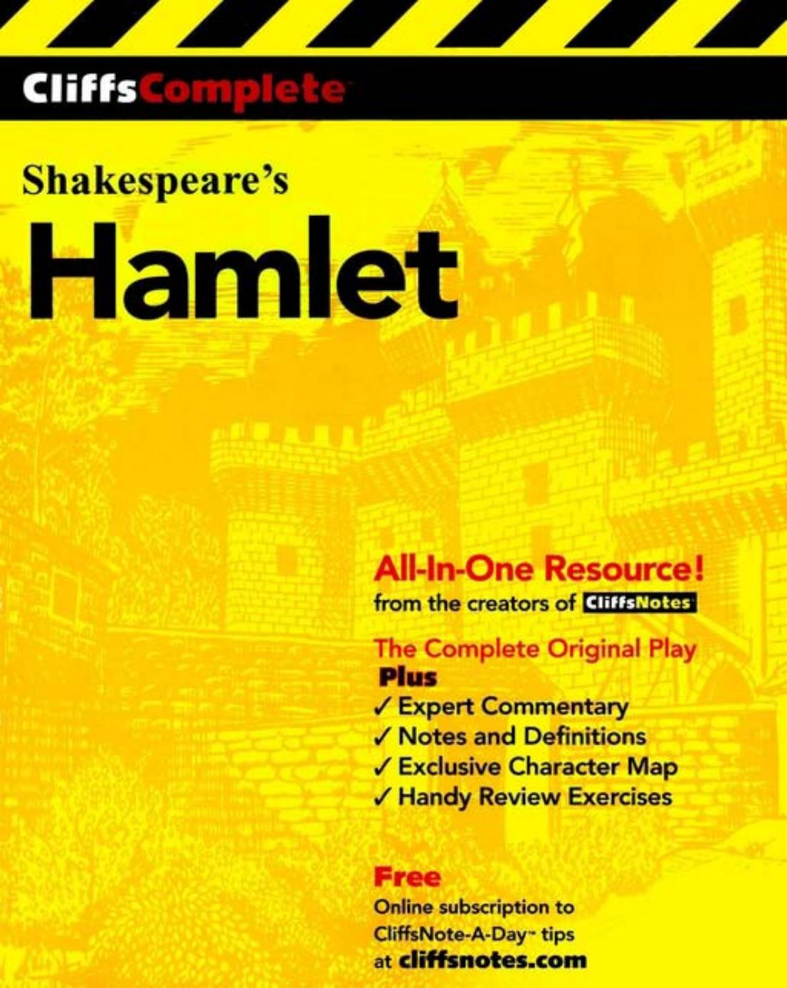 Cliffs Complete Shakespeare's Hamlet by Sidney Lamb