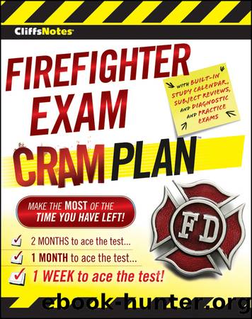 CliffsNotes Firefighter Exam Cram Plan by Northeast Editing Inc