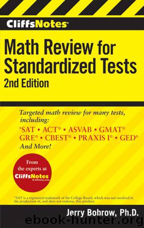CliffsNotes Math Review for Standardized Tests by Jerry Bobrow Ph.D