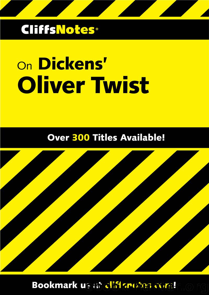 CliffsNotes on Dickens' Oliver Twist by Harry Kaste