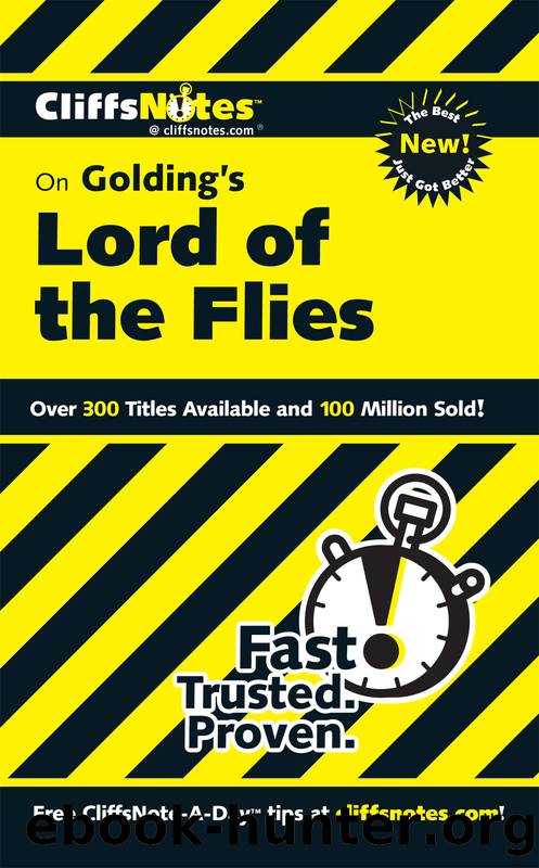 CliffsNotes on Golding's Lord of the Flies by Maureen Kelly