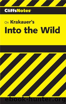 CliffsNotes on Krakauer's Into the Wild by Adam Sexton