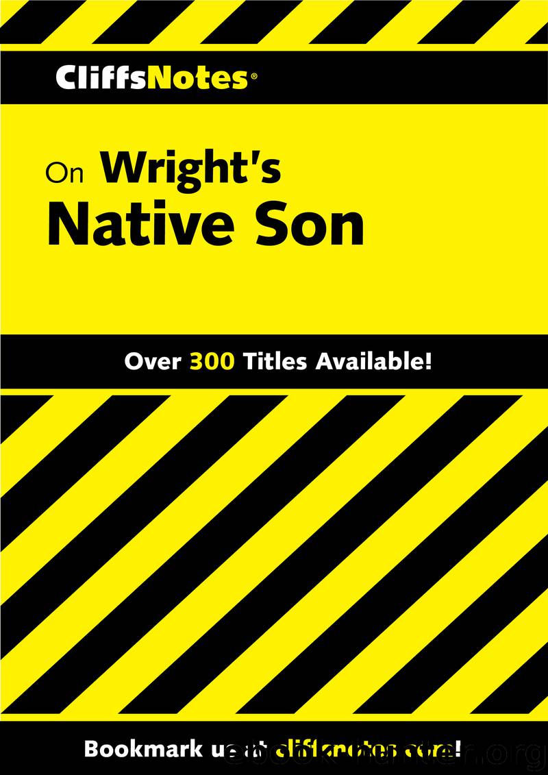 CliffsNotes on Wright's Native Son by Lola Amis