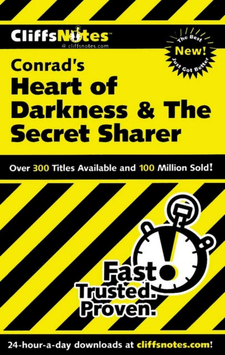 CliffsNotes: Conrad's Heart of Darkness & The Secret Sharer by Dan Morgan