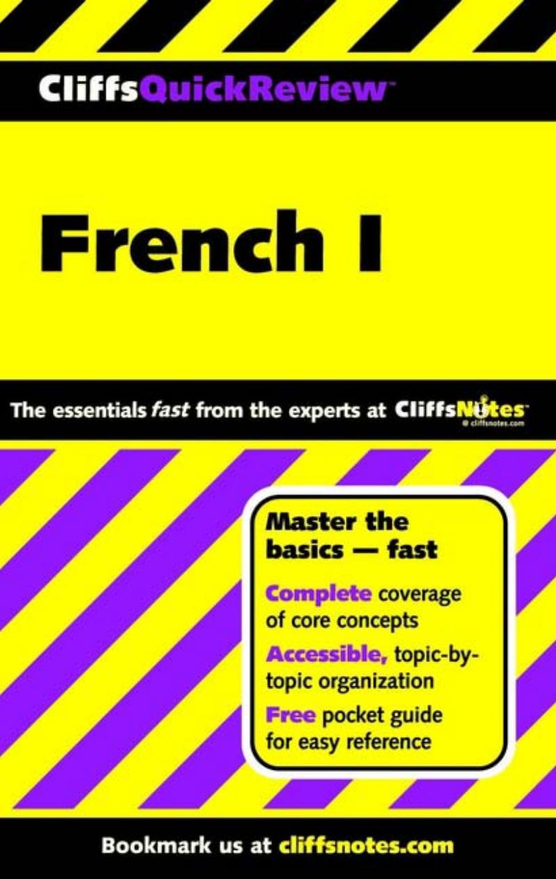CliffsQuickReview: French I by Gail Stein