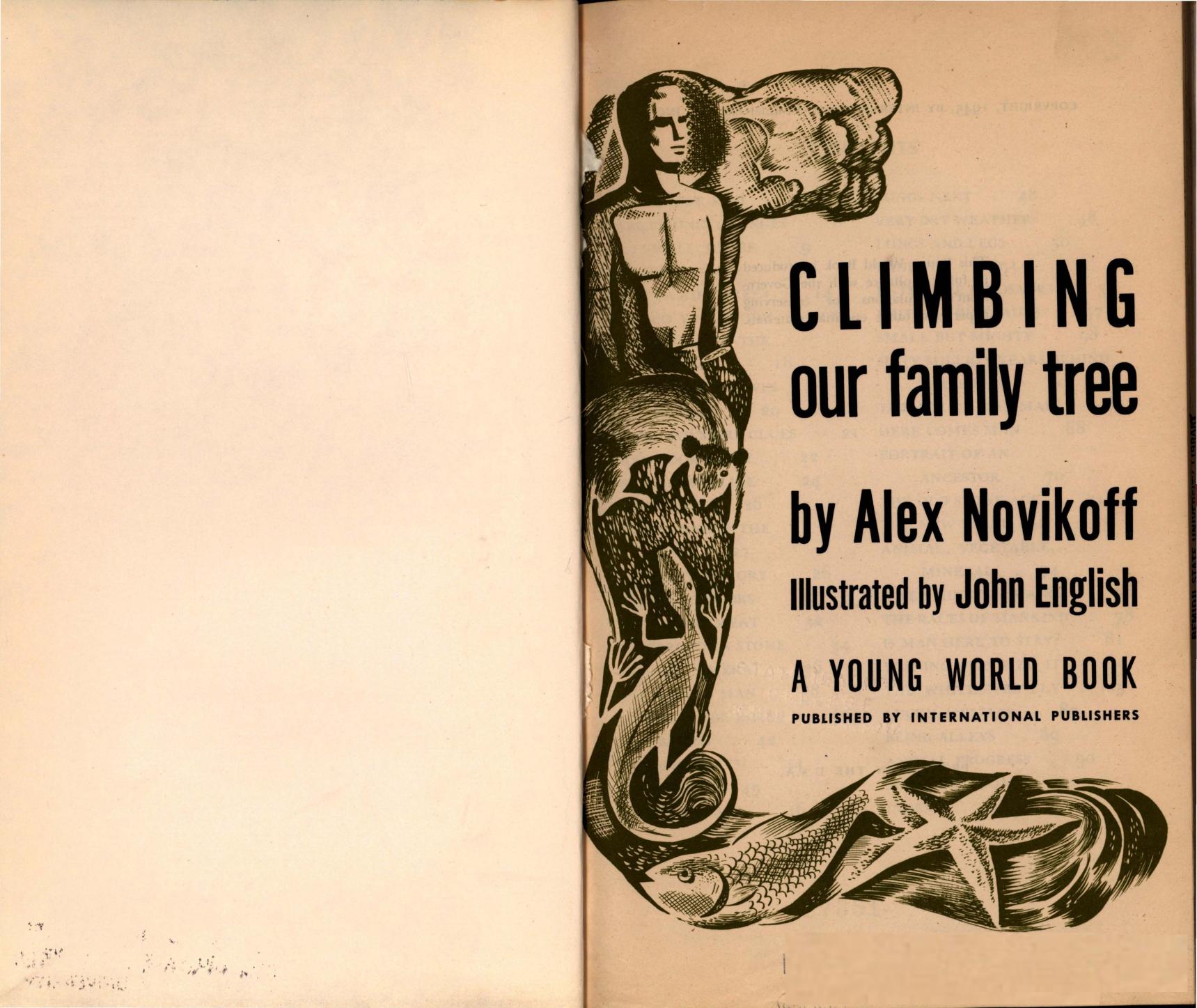 Climbing Our Family Tree by Alex Novikoff