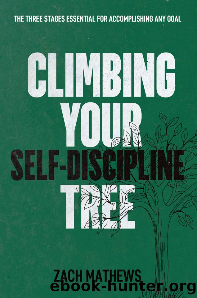 Climbing Your Self-Discipline Tree: The Three Stages Essential for Accomplishing Any Goal by Mathews Zach & Mathews Zach
