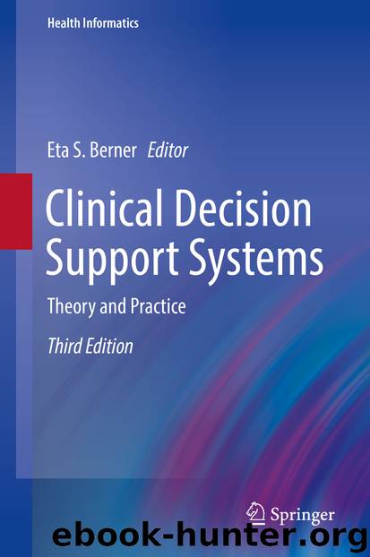 Clinical Decision Support Systems by Eta S. Berner