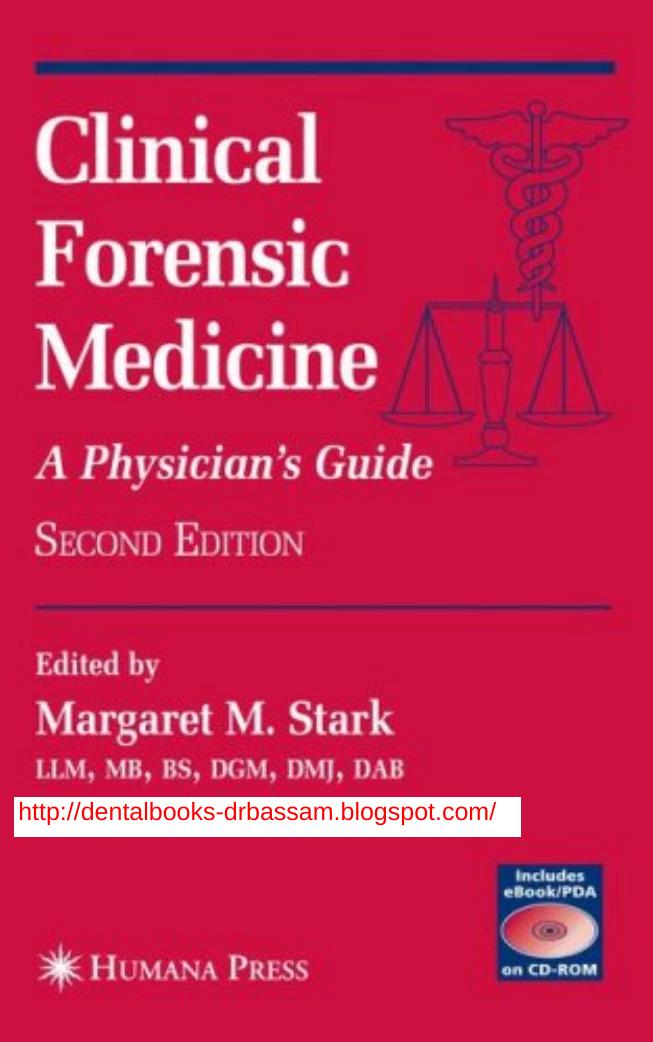 Clinical Forensic Medicine by Unknown