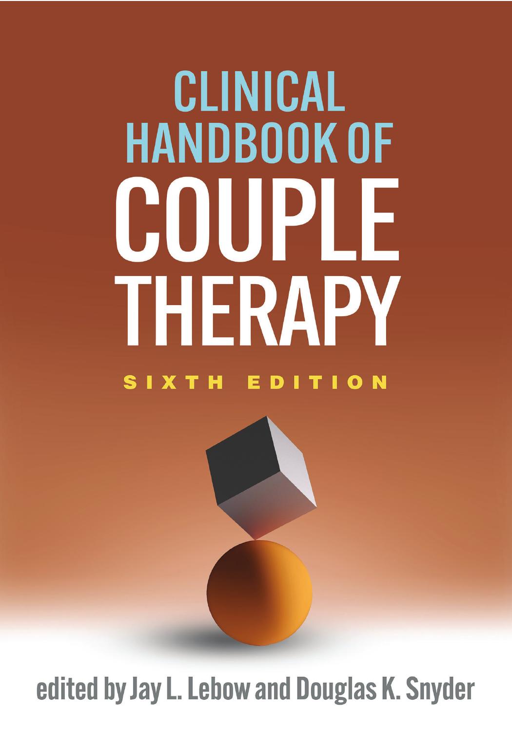Clinical Handbook of Couple Therapy by Jay L. Lebow Douglas K. Snyder