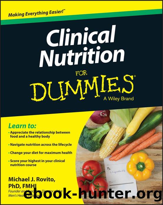 Clinical Nutrition For Dummies by Rovito Michael J