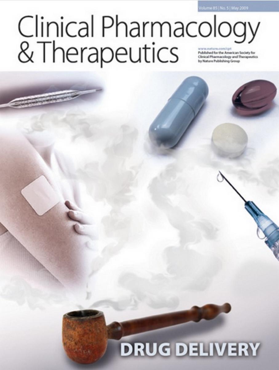 Clinical Pharmacology Therapeutics Journal. Volume 85. Issue 5 (2009)(s) by Unknown
