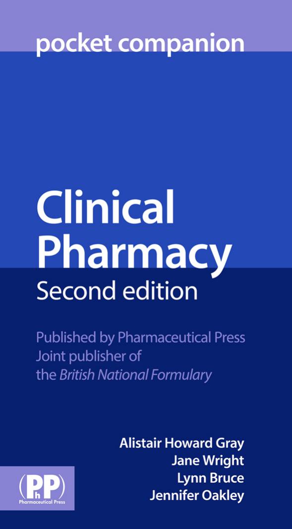 Clinical Pharmacy Pocket Companion, Second Edition by Unknow