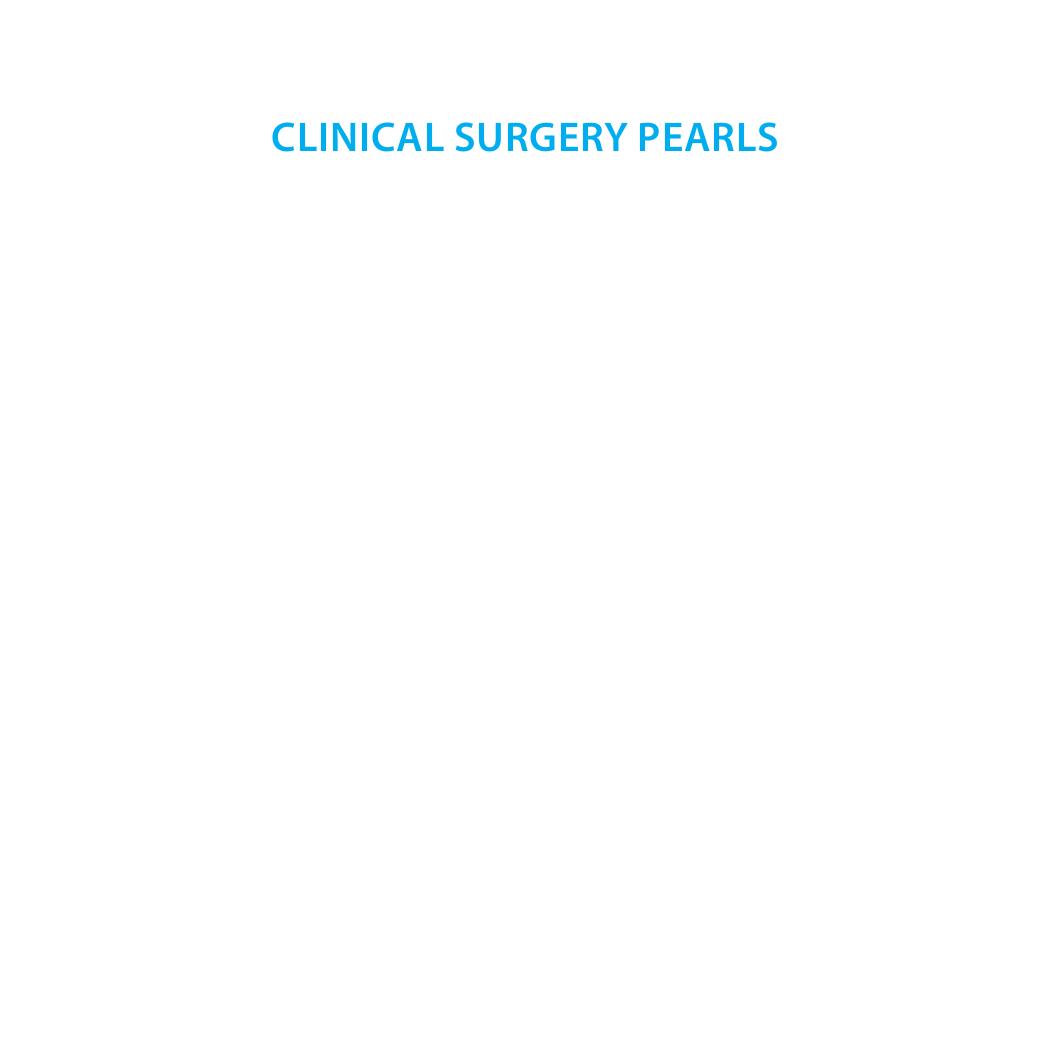Clinical Surgery Pearls, 2nd edition by Unknow