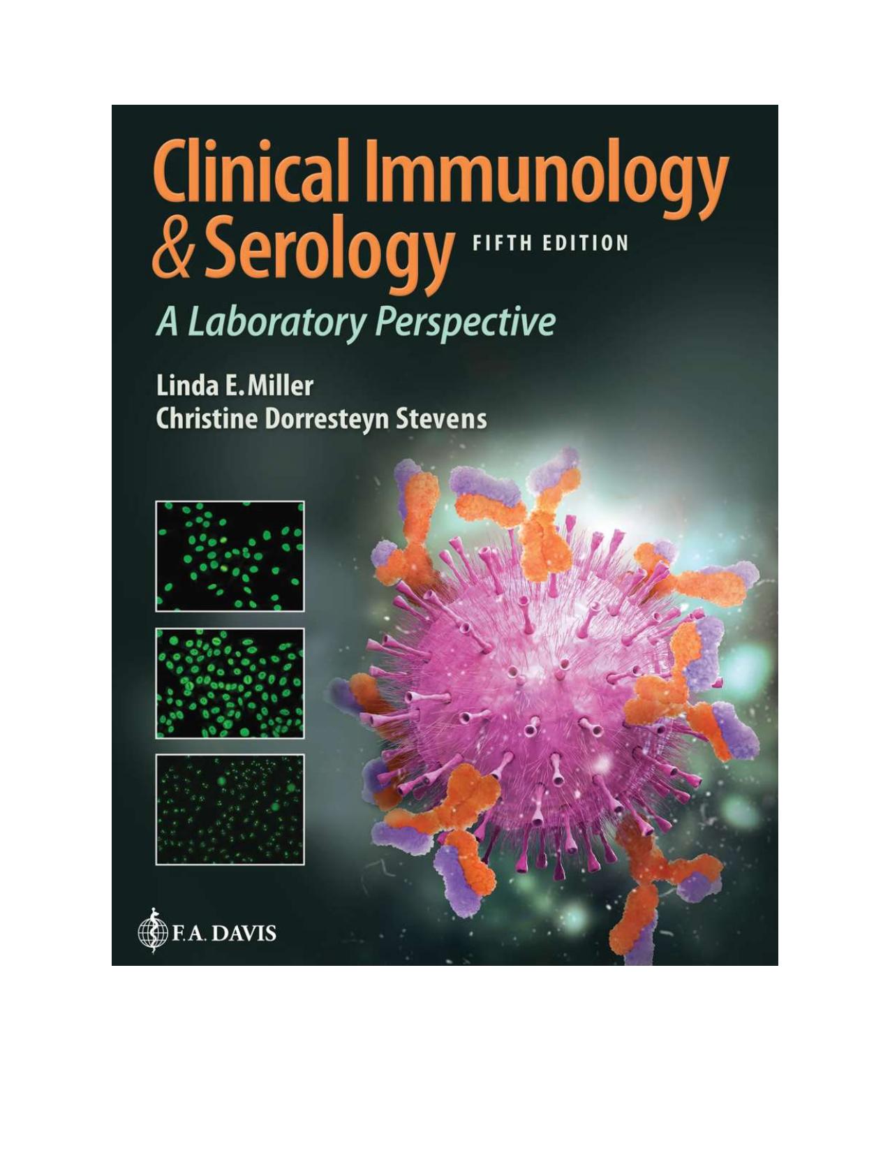 Clinical-Immunology-and-Serology A Laboratory Perspective Fifth edition 2021 by Linda E Miller Christine dorresteyn Stevens