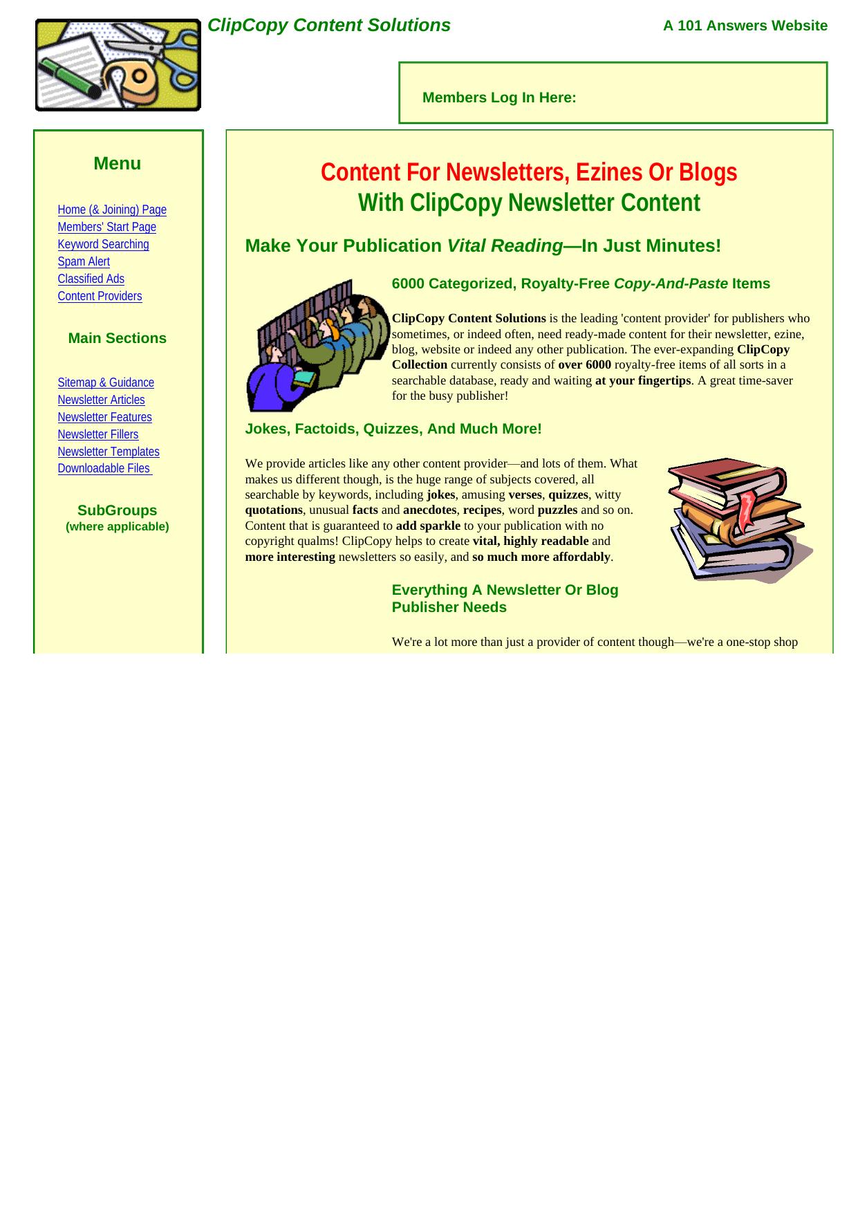 ClipCopy Content Solutions. by Best of Kuszter's Collection