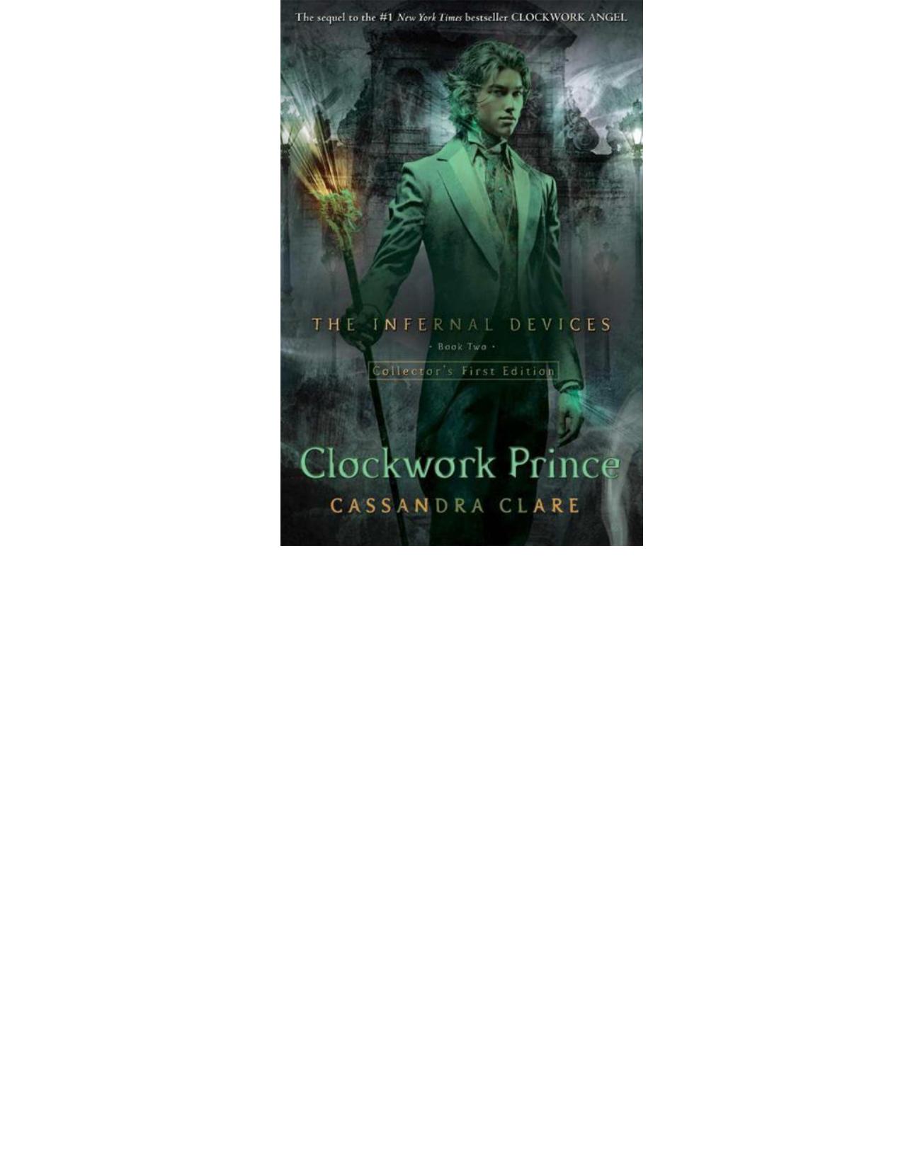 Clockwork Prince by Cassandra Clare