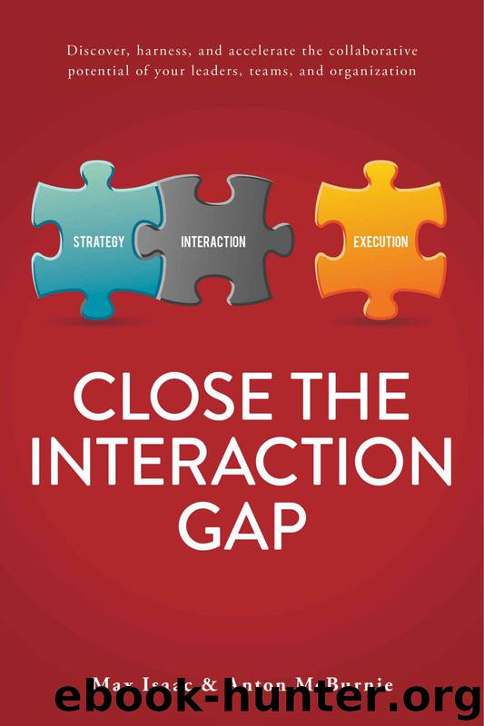 Close the Interaction Gap: Discover, harness, and accelerate the collaborative potential of your leaders, teams, and organization by Isaac Max & McBurnie Anton