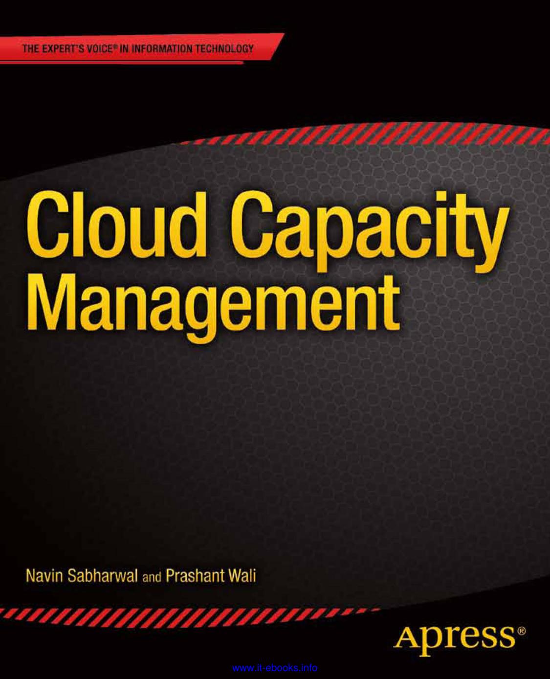 Cloud Capacity Management by Navin Sabharwal & Prashant Wali