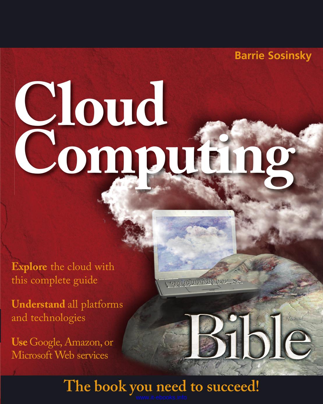 Cloud Computing Bible by Sosinsky Barrie