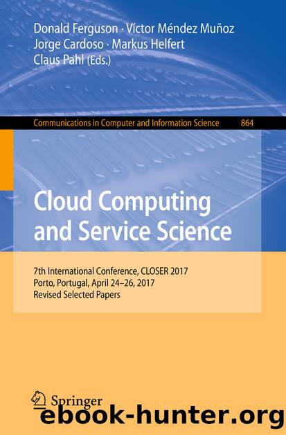 Cloud Computing and Service Science by Unknown