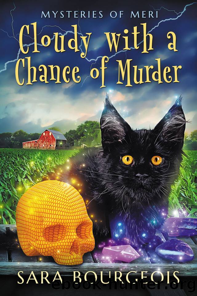 Cloudy with a Chance of Murder: Mysteries of Meri (Familiar Kitten Mysteries Book 21) by Sara Bourgeois
