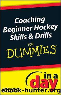 Coaching Beginner Hockey Skills and Drills In a Day For Dummies by Don MacAdam