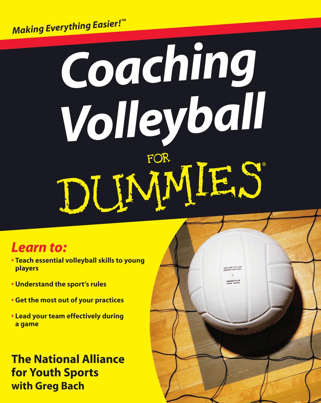 Coaching Volleyball for Dummies by Unknown