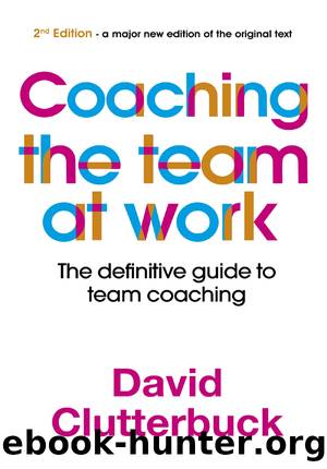 Coaching the Team at Work 2 by David Clutterbuck
