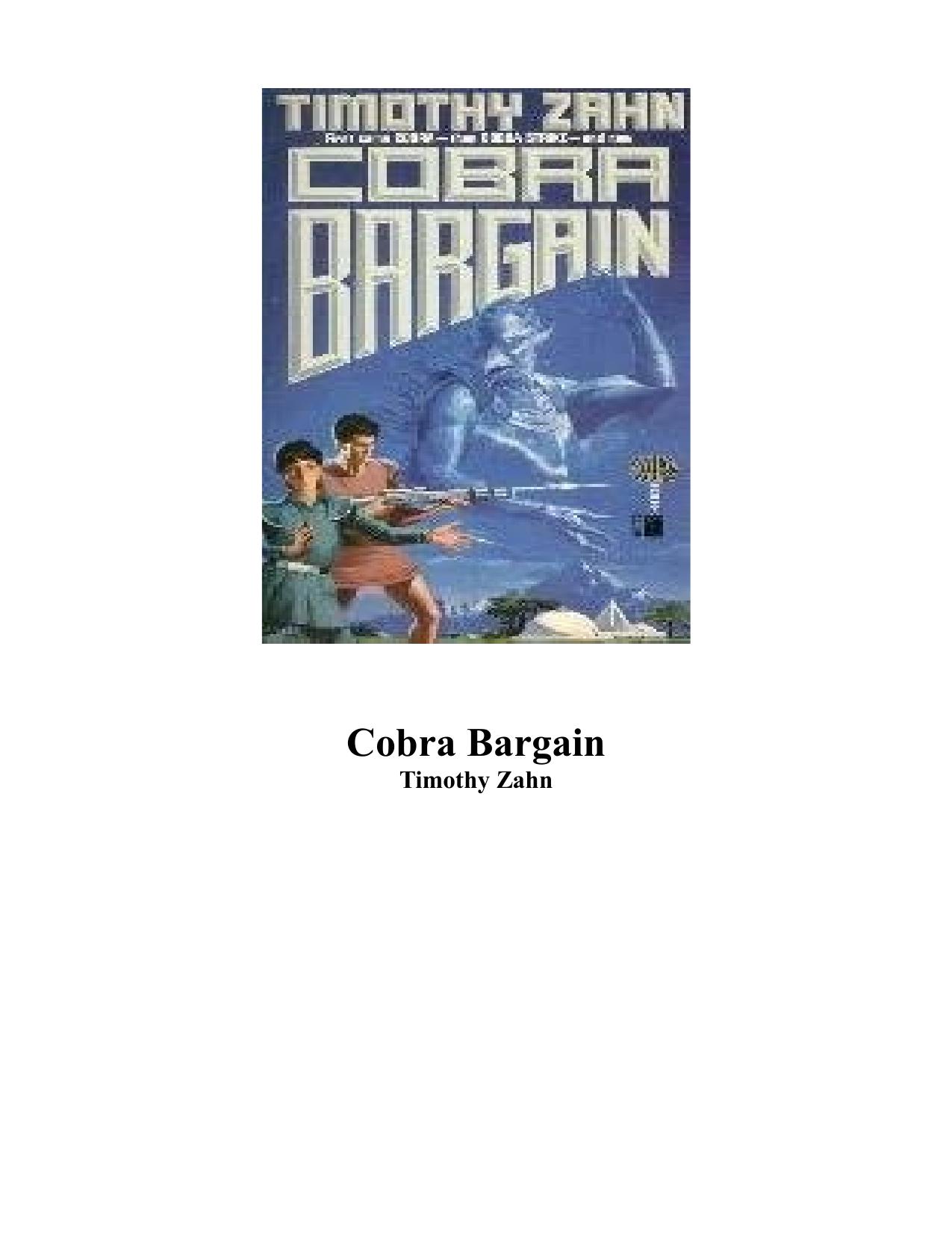 Cobra Bargain by Timothy Zahn