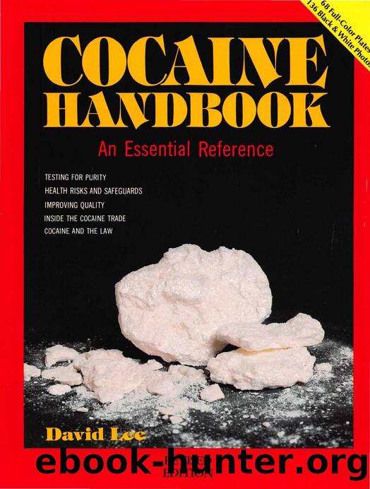 Cocaine Handbook by Lee David