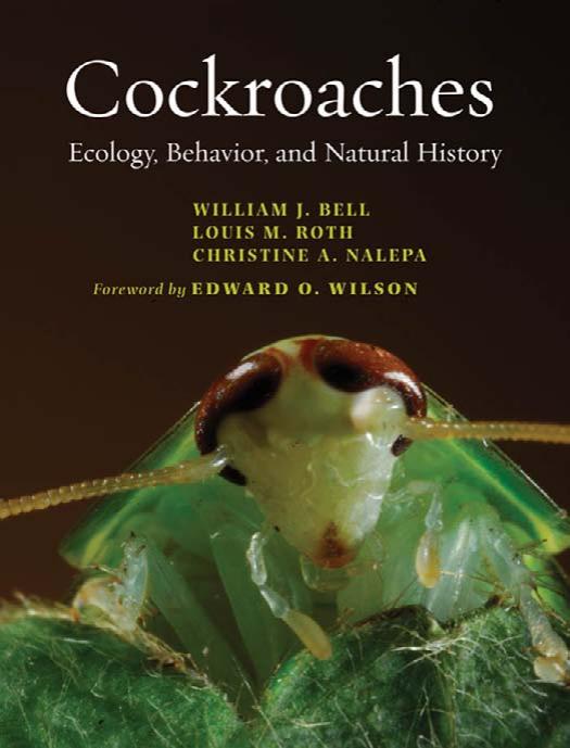 Cockroaches : Ecology, Behavior, and Natural History by Bell William J.; Roth Louis M.; Nalepa Christine A