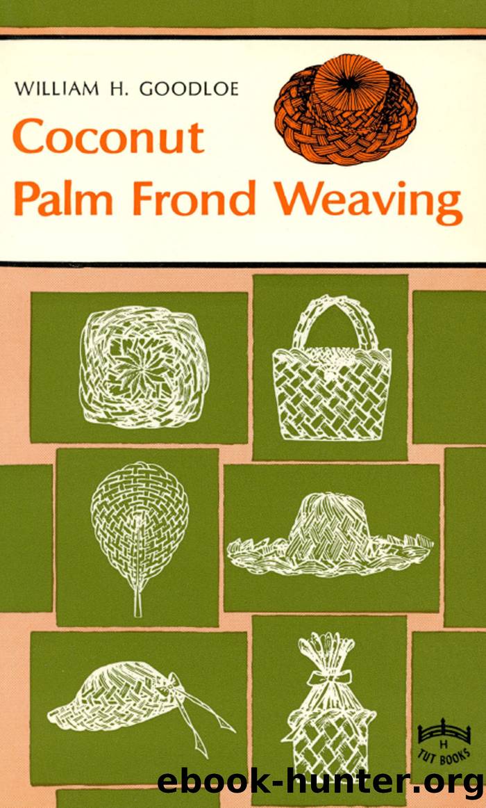 Coconut Palm Frond Weavng by William Goodloe