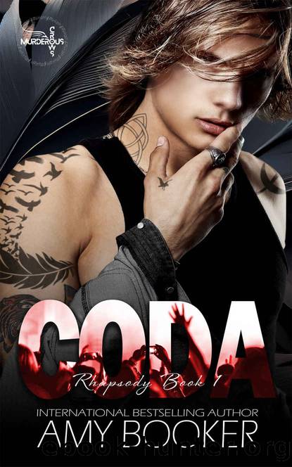 Coda: Rhapsody Series, #1: A Murderous Crows Rock Star Romance by Amy Booker