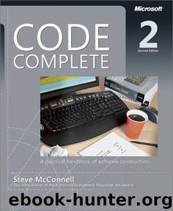 Code Complete, Second Edition by Steve McConnell