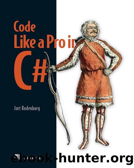 Code Like a Pro in C# (9781638356417) by Rodenburg Jort