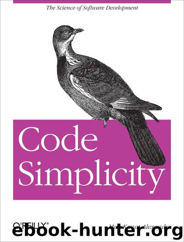 Code Simplicity by Max Kanat-Alexander