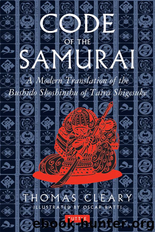 Code of the Samurai by Thomas Cleary