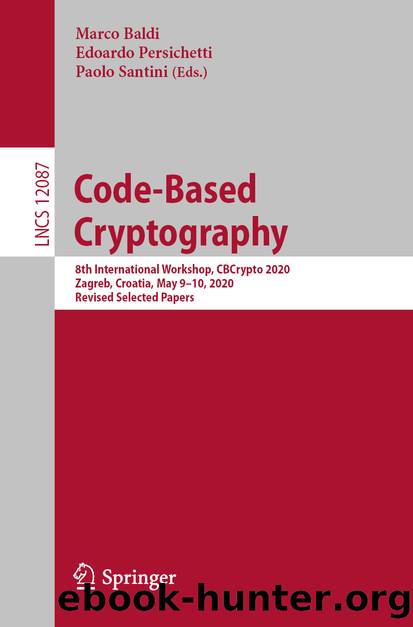 Code-Based Cryptography by Unknown