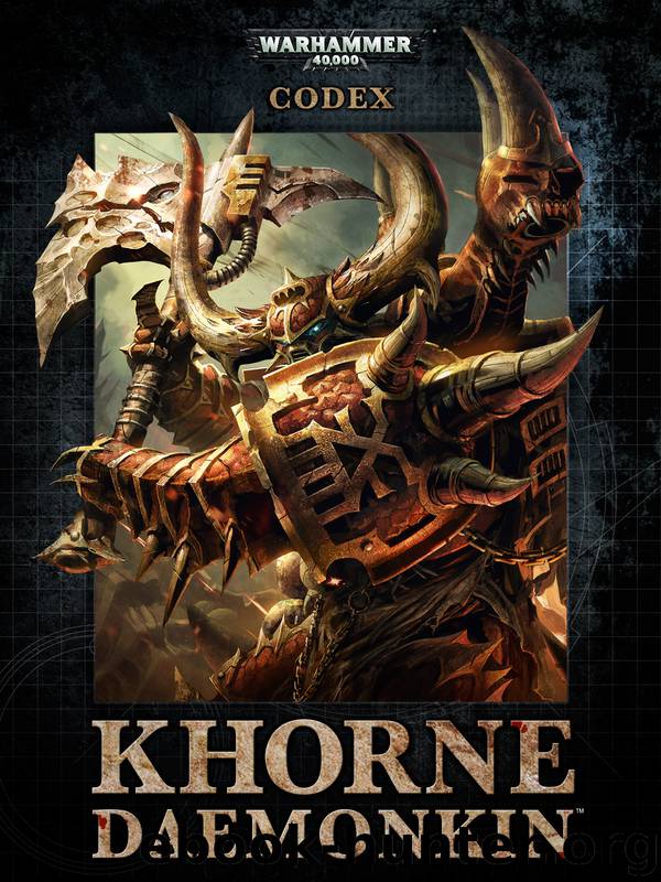 Codex - Khorne Daemonkin by Games Workshop Ltd