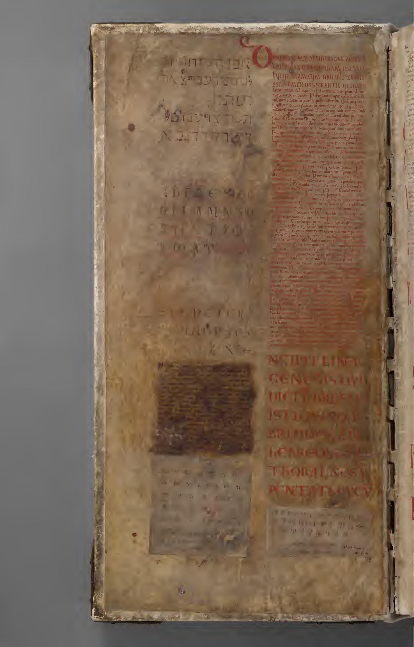 Codex Gigas Devils. Bible by Attributed to Herman the Recluse