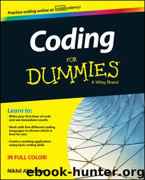 Coding For Dummies® by Nikhil Abraham