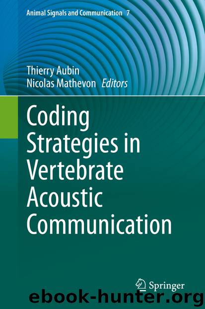 Coding Strategies in Vertebrate Acoustic Communication by Unknown