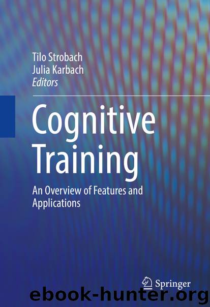 Cognitive Training by Tilo Strobach & Julia Karbach