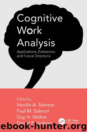 Cognitive Work Analysis by Stanton Neville A. Salmon Paul M. Walker Guy Jenkins Daniel P