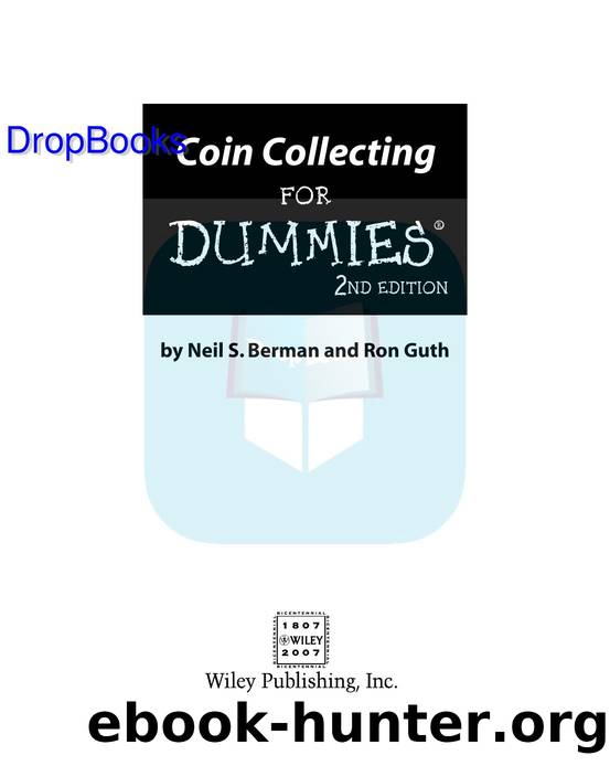 Coin Collecting for Dummies ISBN by 0470222751 DropBooks APP