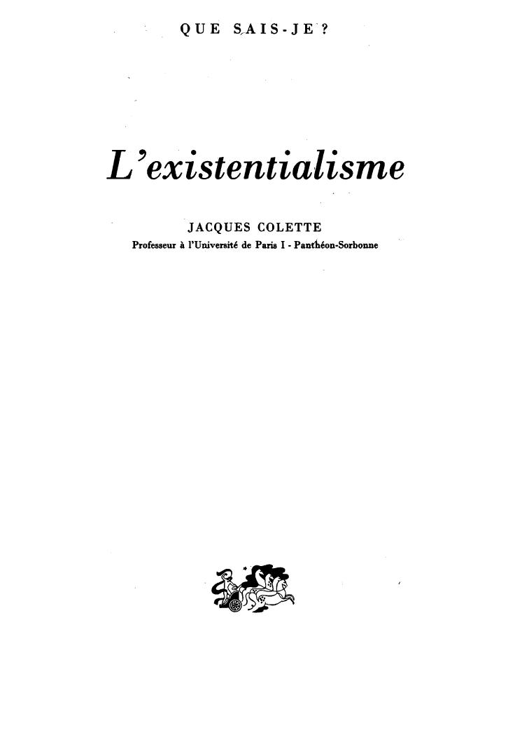 Colette by L'existentialisme